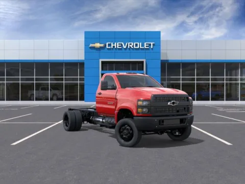 Red 2025 Chevrolet Silverado 4500HD Work Truck for sale in Davison, MI