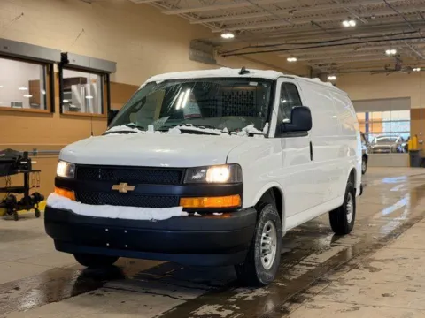 White 2025 Chevrolet Express 3500 Work Van for sale in Davison, MI