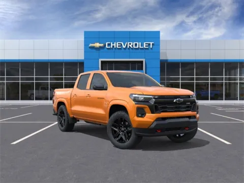 Orange 2025 Chevrolet Colorado Z71 for sale in Davison, MI