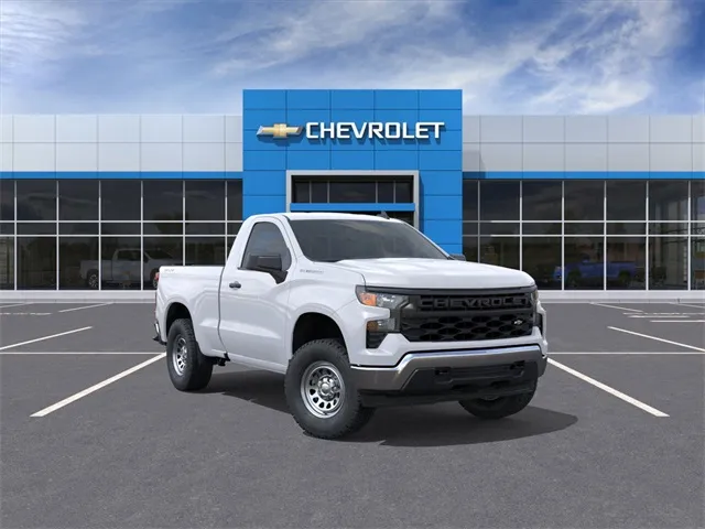 White 2025 Chevrolet Silverado 1500 WT for sale in Davison, MI