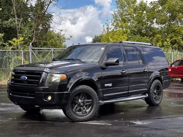 Black 2008 Ford Expedition EL Limited for sale in Davison, MI