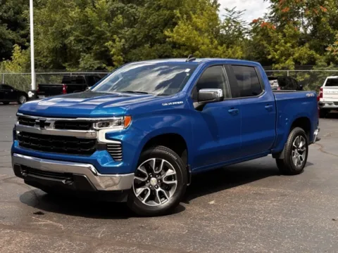 Blue 2022 Chevrolet Silverado 1500 LT for sale in Davison, MI