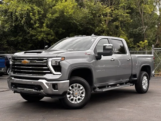 Gray 2024 Chevrolet Silverado 3500HD LTZ for sale in Davison, MI
