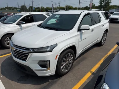 White 2023 Chevrolet Traverse Premier for sale in Davison, MI