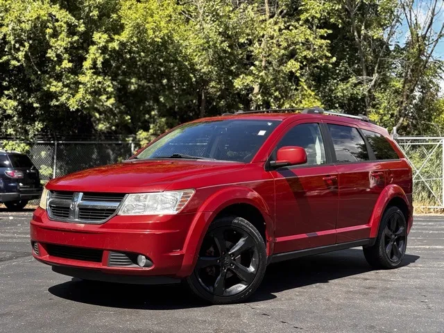 Red 2010 Dodge Journey SXT for sale in Davison, MI