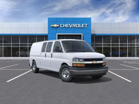 White 2025 Chevrolet Express 3500 Work Van for sale in Davison, MI