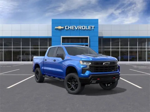 Blue 2025 Chevrolet Silverado 1500 LT Trail Boss for sale in Davison, MI