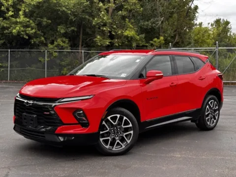 Red 2023 Chevrolet Blazer RS for sale in Davison, MI