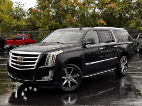 Black 2017 Cadillac Escalade ESV Luxury for sale in Davison, MI