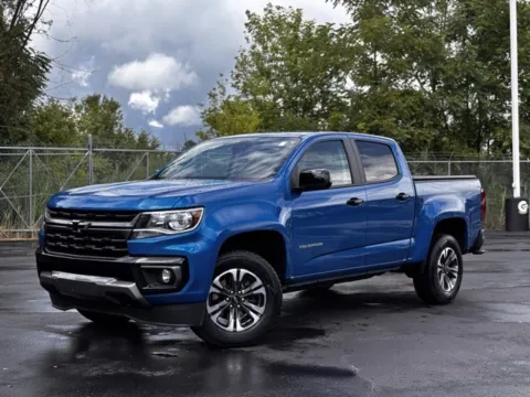 Blue 2022 Chevrolet Colorado Z71 for sale in Davison, MI