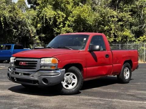 Red 2004 GMC Sierra 1500 Work Truck for sale in Davison, MI