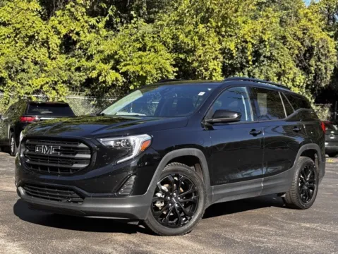 Black 2021 GMC Terrain SLE for sale in Davison, MI