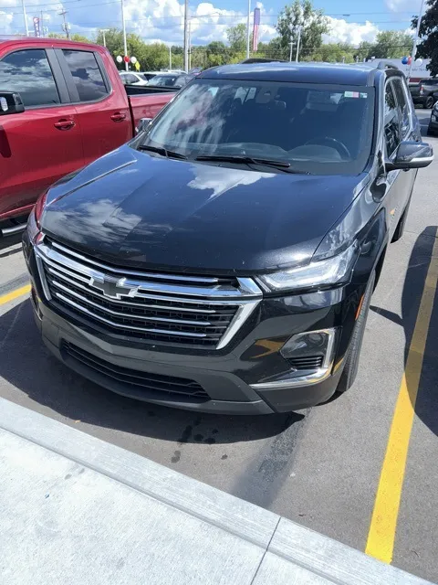 Black 2023 Chevrolet Traverse LT for sale in Davison, MI