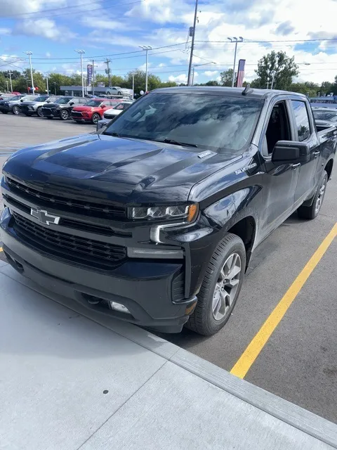 Black 2021 Chevrolet Silverado 1500 RST for sale in Davison, MI
