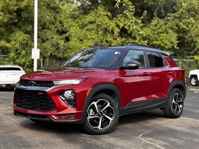 Red 2021 Chevrolet TrailBlazer RS for sale in Davison, MI