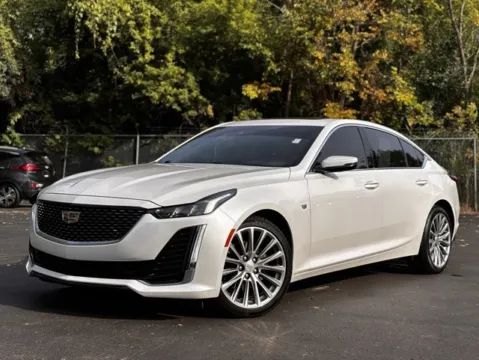 White 2021 Cadillac CT5 Premium Luxury for sale in Davison, MI