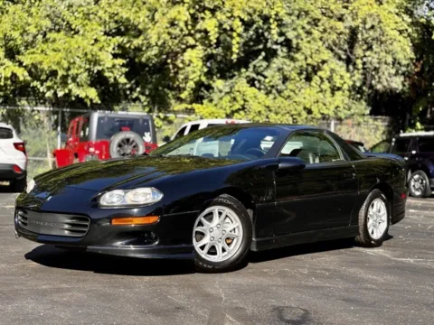 Black 2002 Chevrolet Camaro Z28 for sale in Davison, MI