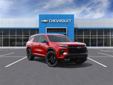 Red 2026 Chevrolet Traverse RS for sale in Davison, MI