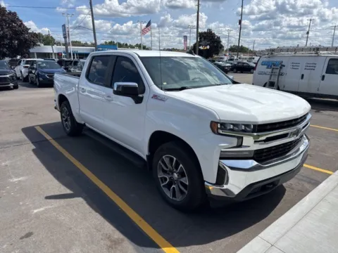 White 2020 Chevrolet Silverado 1500 LT for sale in Davison, MI