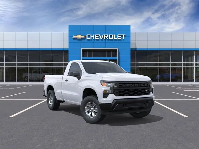 White 2026 Chevrolet Silverado 1500 WT for sale in Davison, MI