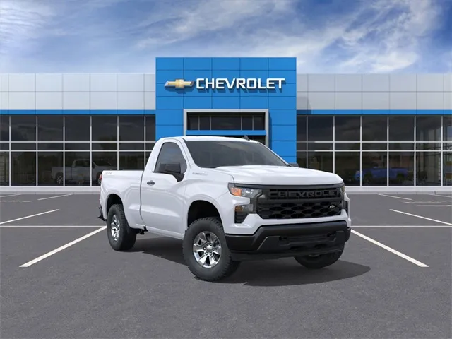 White 2026 Chevrolet Silverado 1500 WT for sale in Davison, MI