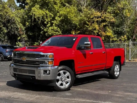 Red 2017 Chevrolet Silverado 2500HD LTZ for sale in Davison, MI