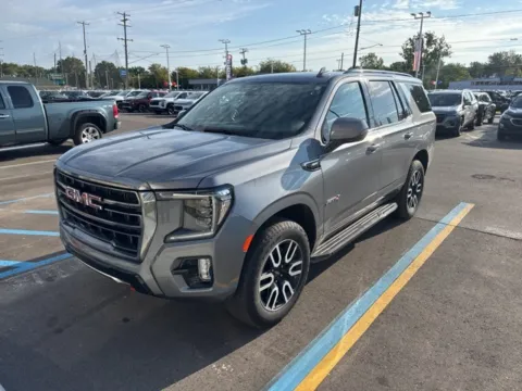 Gray 2021 GMC Yukon AT4 for sale in Davison, MI