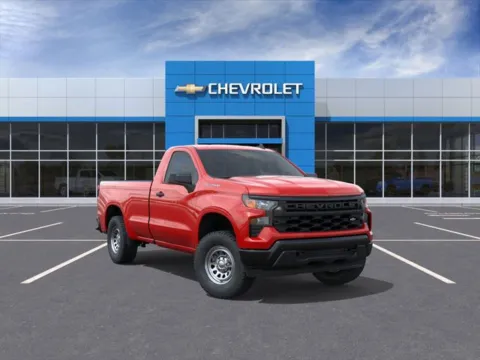 Red 2026 Chevrolet Silverado 1500 WT for sale in Davison, MI