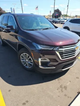 Black 2023 Chevrolet Traverse LT for sale in Davison, MI