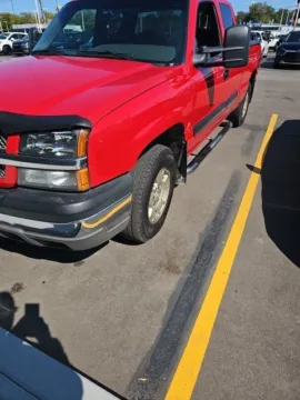 Red 2003 Chevrolet Silverado 1500 LS for sale in Davison, MI