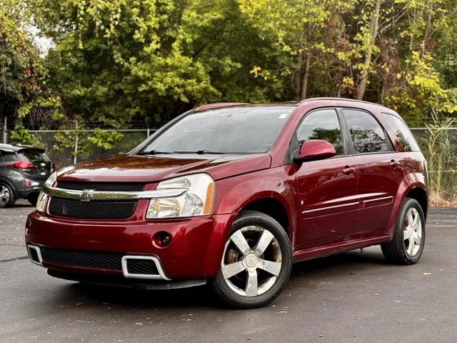Red 2008 Chevrolet Equinox Sport for sale in Davison, MI