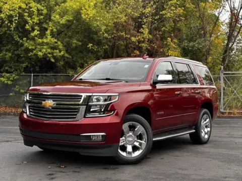 Red 2018 Chevrolet Tahoe Premier for sale in Davison, MI
