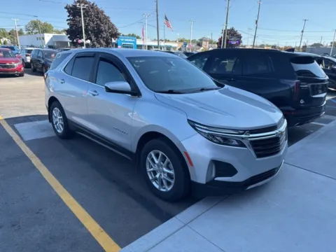 Silver 2022 Chevrolet Equinox LT for sale in Davison, MI