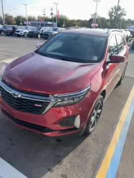 Red 2023 Chevrolet Equinox RS for sale in Davison, MI