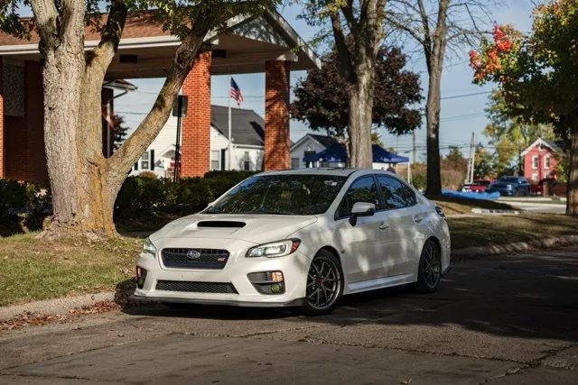 White 2016 Subaru WRX STi Limited for sale in Davison, MI