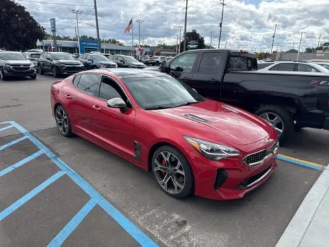 Red 2018 Kia Stinger GT2 for sale in Davison, MI