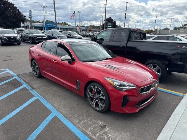 Red 2018 Kia Stinger GT2 for sale in Davison, MI