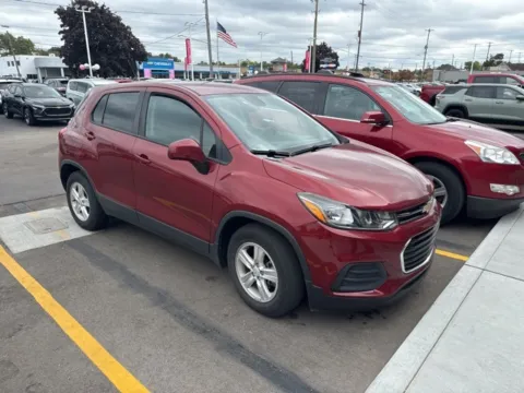 Red 2021 Chevrolet Trax LS for sale in Davison, MI