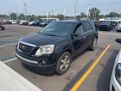 Black 2011 GMC Acadia SLT-1 for sale in Davison, MI
