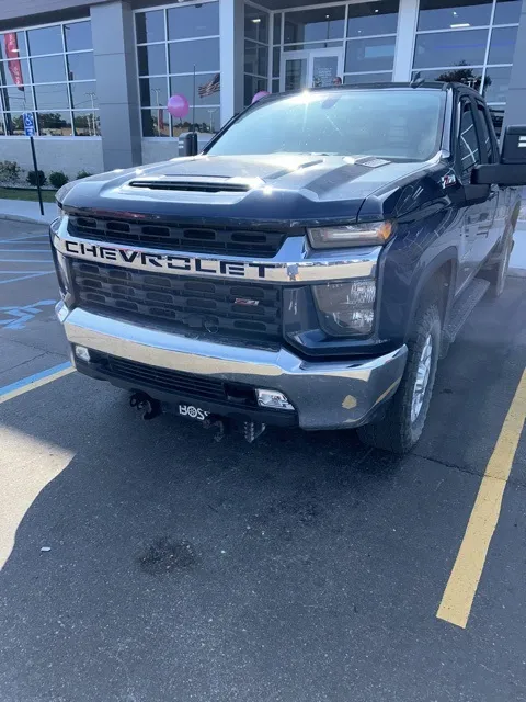 Blue 2022 Chevrolet Silverado 2500HD LT for sale in Davison, MI