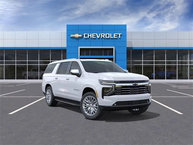 White 2026 Chevrolet Suburban Premier for sale in Davison, MI