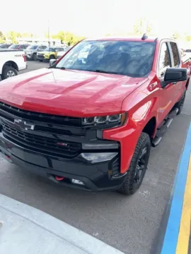 Red 2020 Chevrolet Silverado 1500 LT Trail Boss for sale in Davison, MI