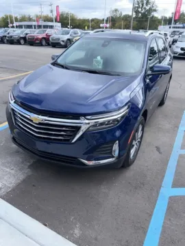 Blue 2023 Chevrolet Equinox Premier for sale in Davison, MI
