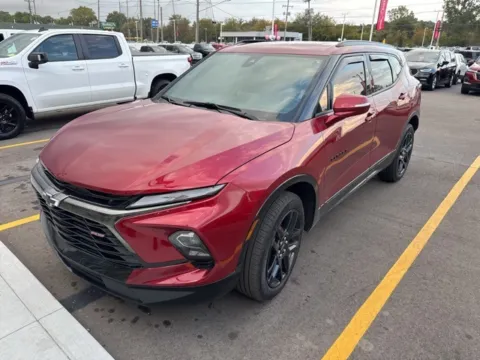 Red 2023 Chevrolet Blazer RS for sale in Davison, MI