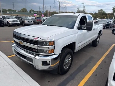 White 2015 Chevrolet Silverado 2500HD LTZ for sale in Davison, MI