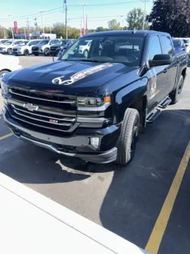 Black 2018 Chevrolet Silverado 1500 LTZ for sale in Davison, MI