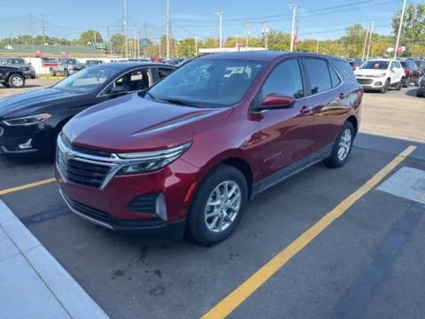 Red 2024 Chevrolet Equinox LT for sale in Davison, MI