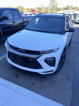 White 2023 Chevrolet TrailBlazer RS for sale in Davison, MI
