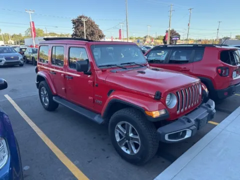 Another view of 2021 Jeep Wrangler Unlimited Sahara for sale in Davison, MI at Hank Graff Chevrolet Davison
