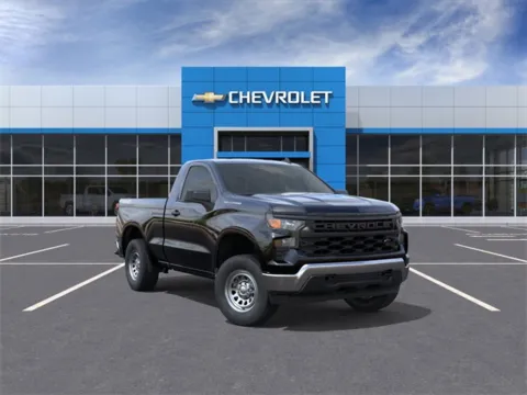 Black 2026 Chevrolet Silverado 1500 WT for sale in Davison, MI